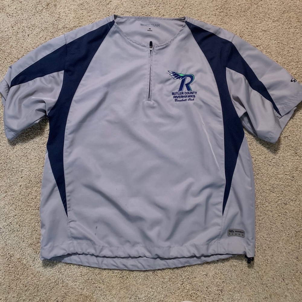 Men's Baseball Pullover Jacket